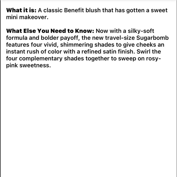 Mini Benefit “Sugarbomb” Blush & “Hoola” Bronzer - Picture 8 of 12